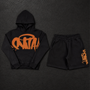 CONJUNTO SYNA WORLD BLACK ORANGE