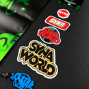 CONJUNTO SYNA WORLD BLACK ORANGE