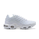 Air Max Plus TN 1 “Triple White” (sola cinza)
