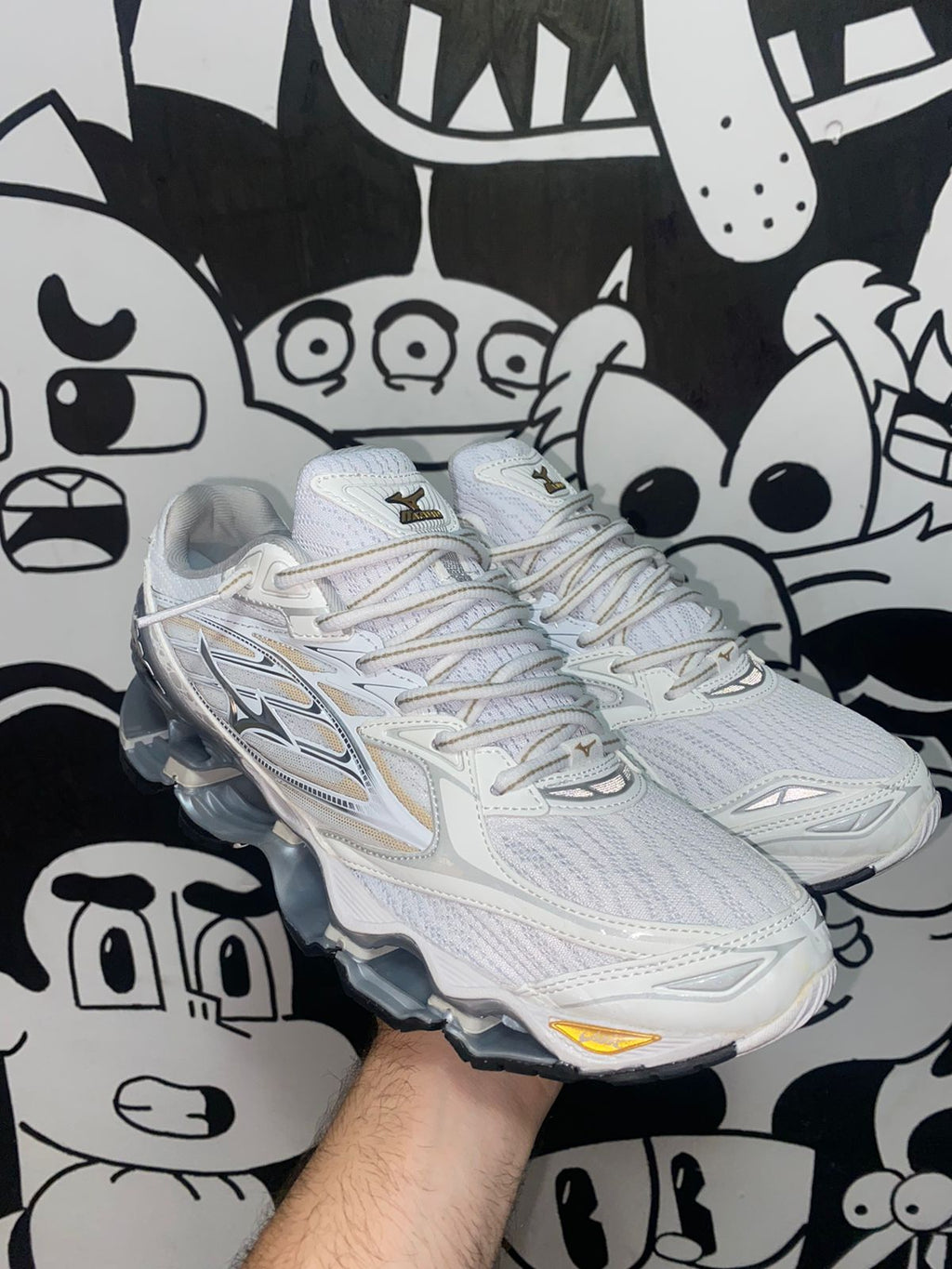 Mizuno pro outlet 6 branco