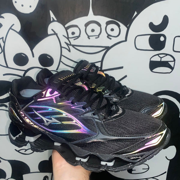 Mizuno pro 6 2024 preto e roxo