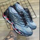 Mizuno Prophecy 8 "cinza/vermelho"