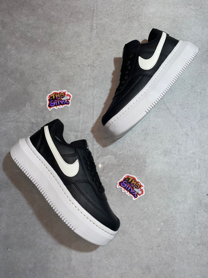Nike Court Vision Alta Preto/Branco