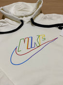 Moletom Nike Club Collor Branco PREMIUM