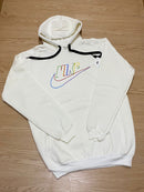 Moletom Nike Club Collor Branco PREMIUM