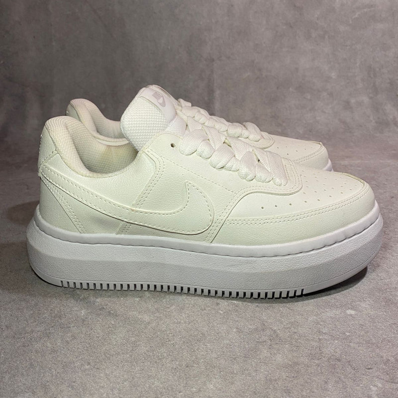 nike court vision sola alta white