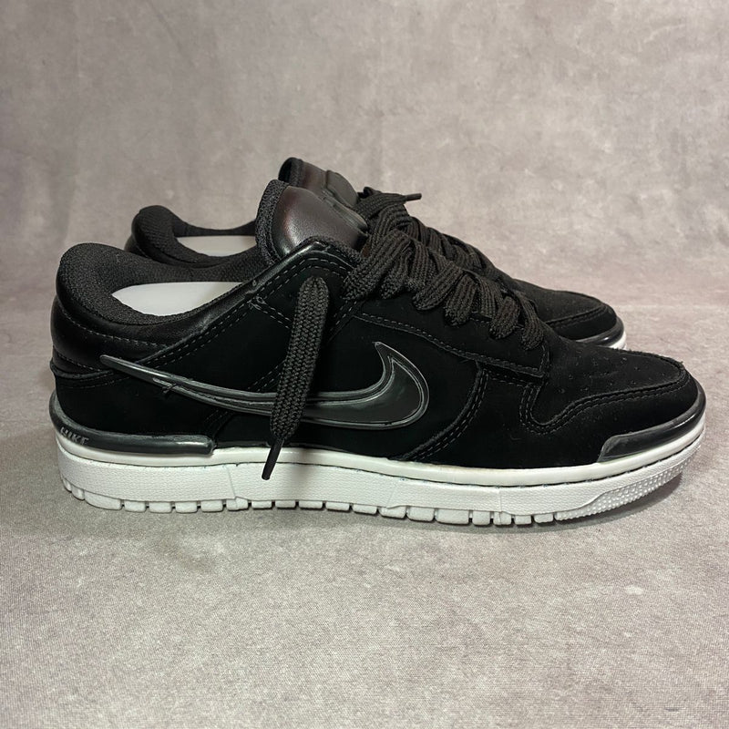dunk twist black camurça