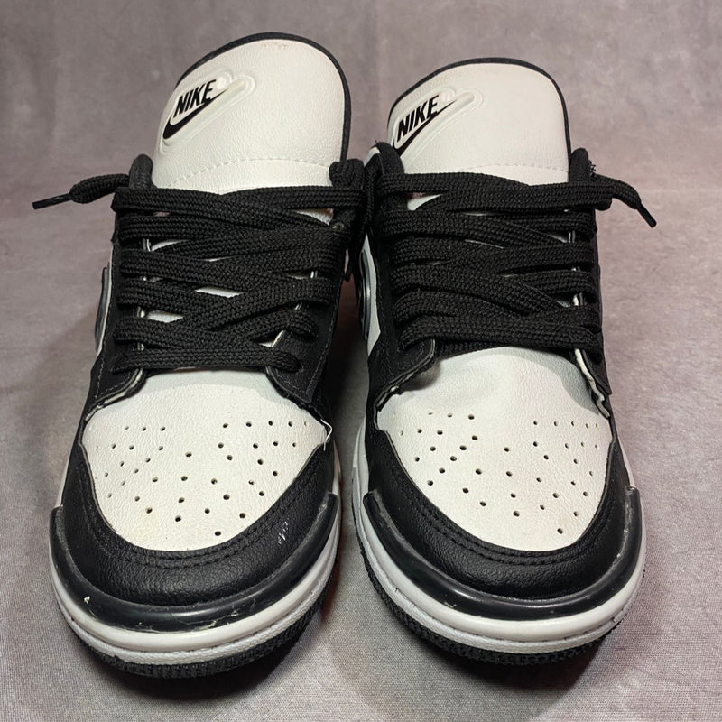dunk twist black white