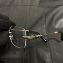oculos chrome hearts black rimless eyeglasses