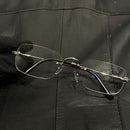oculos chrome hearts black rimless eyeglasses