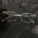oculos chrome hearts transparente e prata