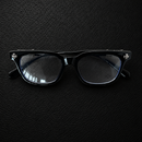 oculos chrome hearts preto e prata